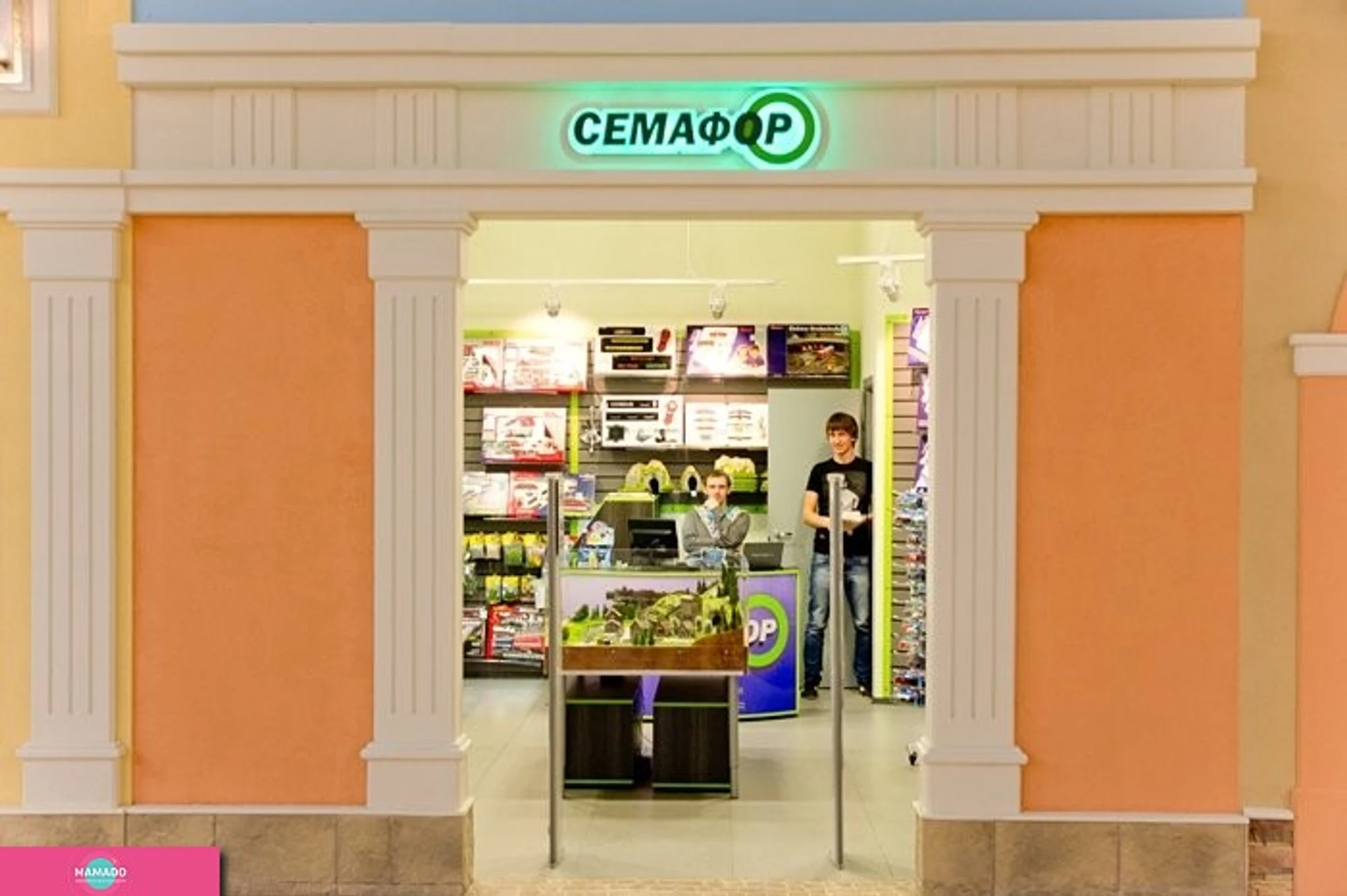 Семафор, магазин модельных железных дорог в ТРК "Гранд Каньон"