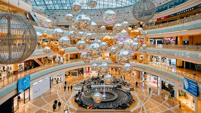 "Афимолл" - торгово-развлекательный комплекс в  "Москва Сити"