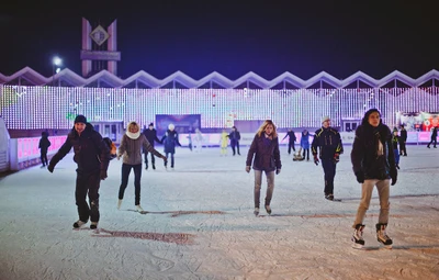 "Лёд", каток в парке "Сокольники"