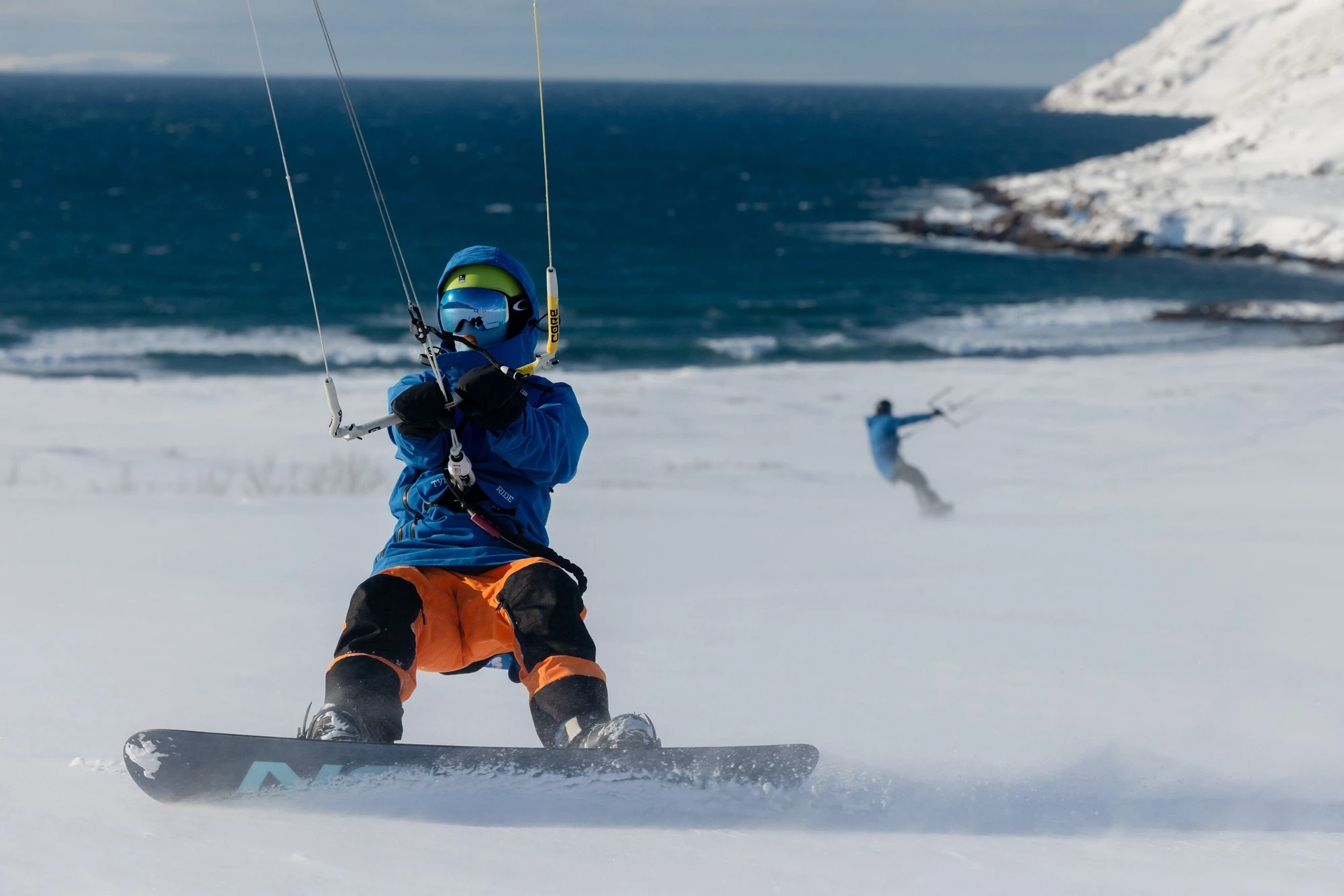 Обучение сноукайтингу в Москве в кайт-школе "KITECLASS"