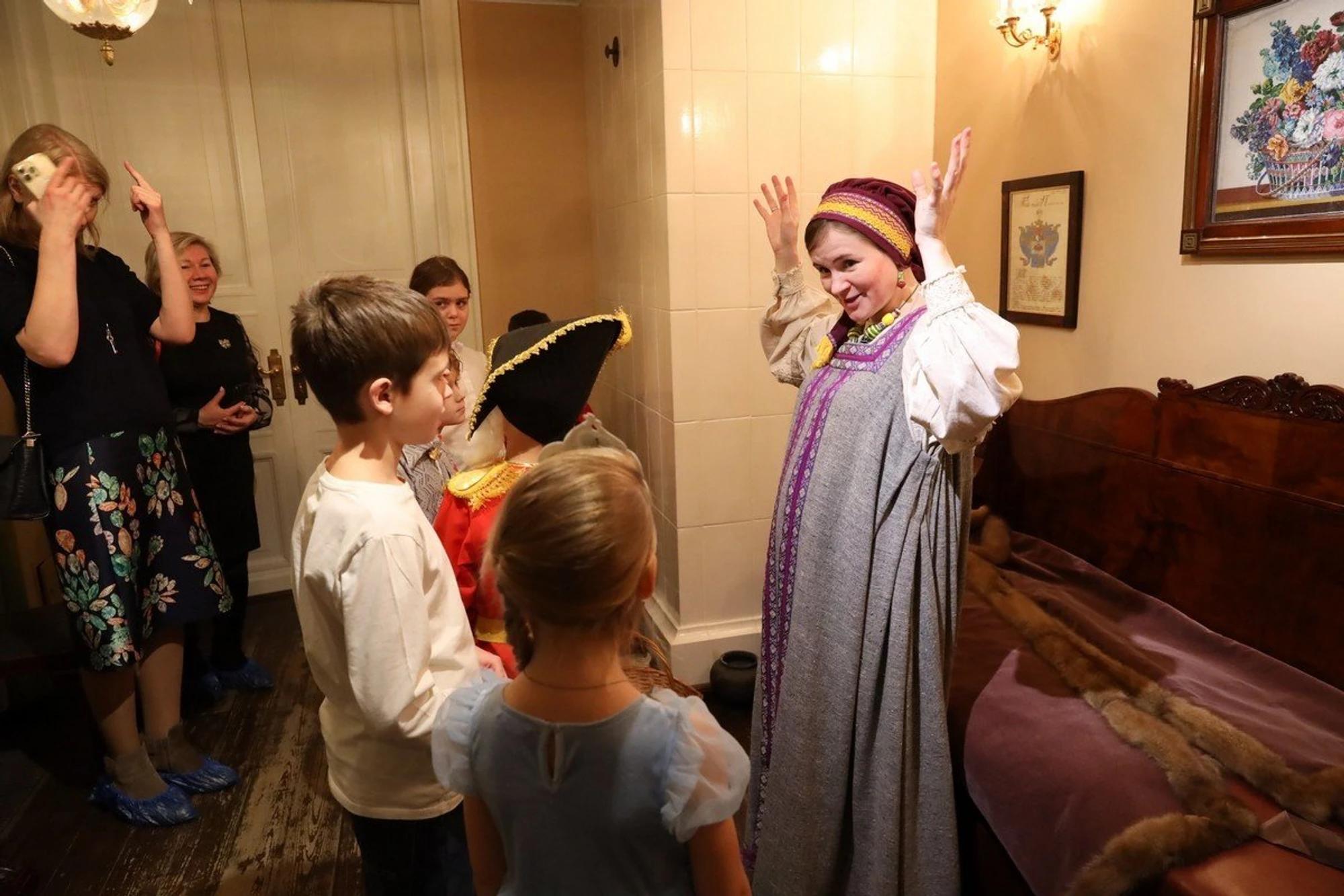 Новогодние хлопоты у Василия Львовича Пушкина