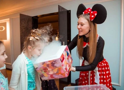 Детский праздник с пакетом "Супер" от агентства "Banana Show"