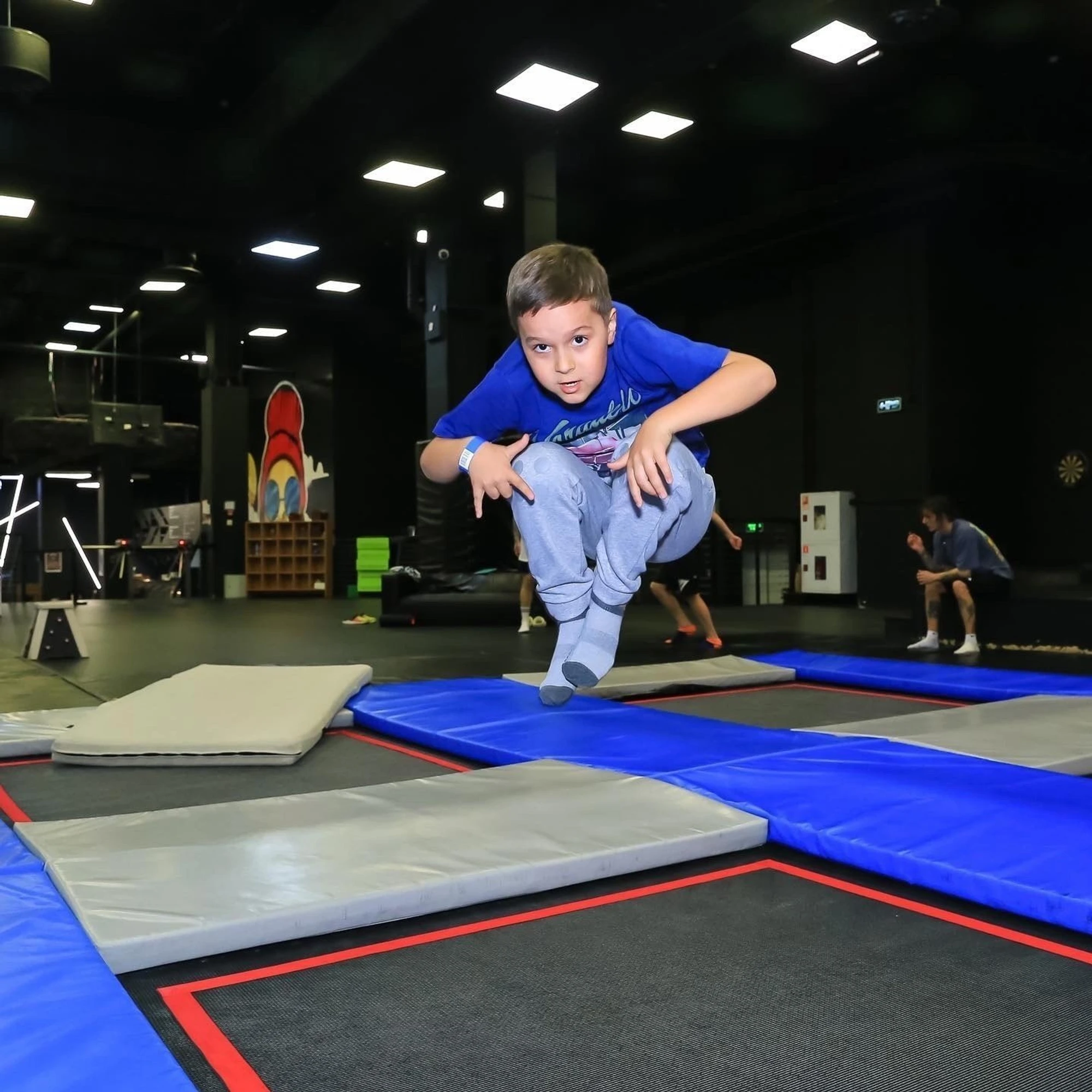 "Big Wall KIDS", скалолазные аттракционы для детей в "VEGAS Крокус Сити"