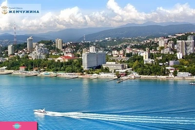 "Жемчужина", гранд-отель с пляжем и бассейнами на Черном море, Сочи