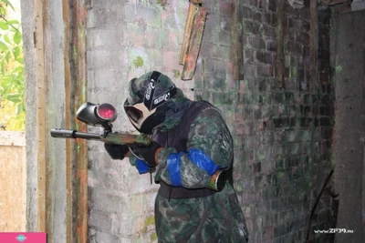 "Западный фронт", пейнтбольный клуб, лазертаг на стадионе "Локомотив", Калининград 