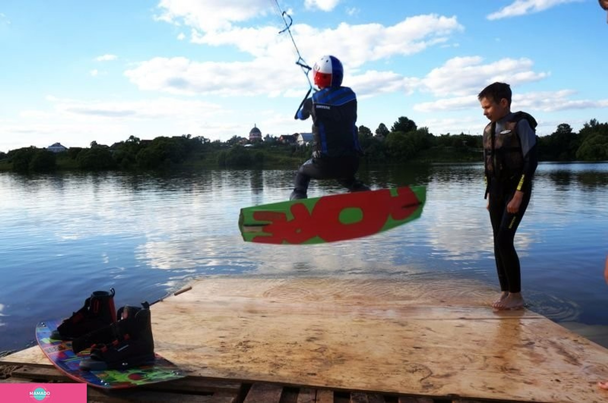 Fly High Park, "Флай Хай Парк", вейкпарк в Подмосковье, Домодедовский район 